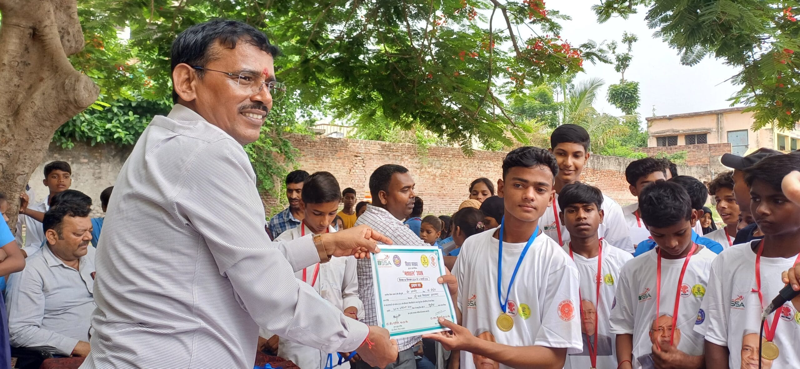 मशाल कार्यक्रम के अंतर्गत विद्यालय स्तर से राज्य स्तर तक खेल प्रतिभाओं की हो रही पहचान