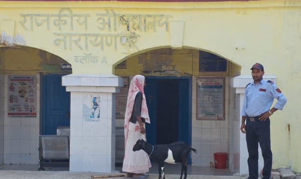 बकरी को डॉग बाइट्स का इंजेक्शन दिलाने मानव अस्पताल पहुंची वृद्ध महिला, डॉक्टर भी रह गए हैरान