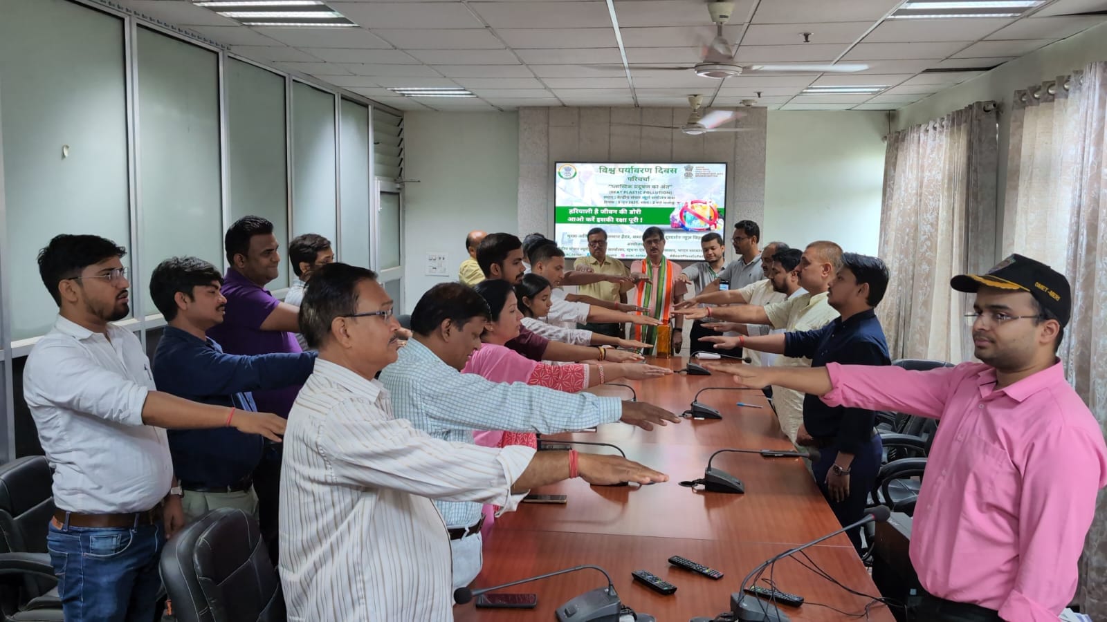 विश्व पर्यावरण दिवस पर प्लास्टिक मुक्त भारत की शपथ