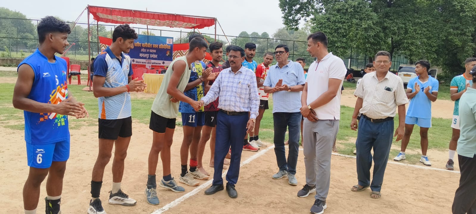 भागलपुर: प्रमंडल स्तरीय वॉलीबॉल टीम का गठन, 20 खिलाड़ियों का हुआ चयन