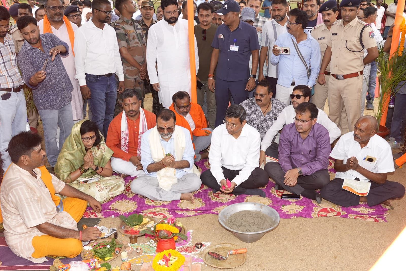 भतोंधा हॉल्ट स्टेशन का शिलान्यास, गोड्डा-पोड़ैयाहाट खंड में यात्री सुविधा को मिलेगी नई दिशा