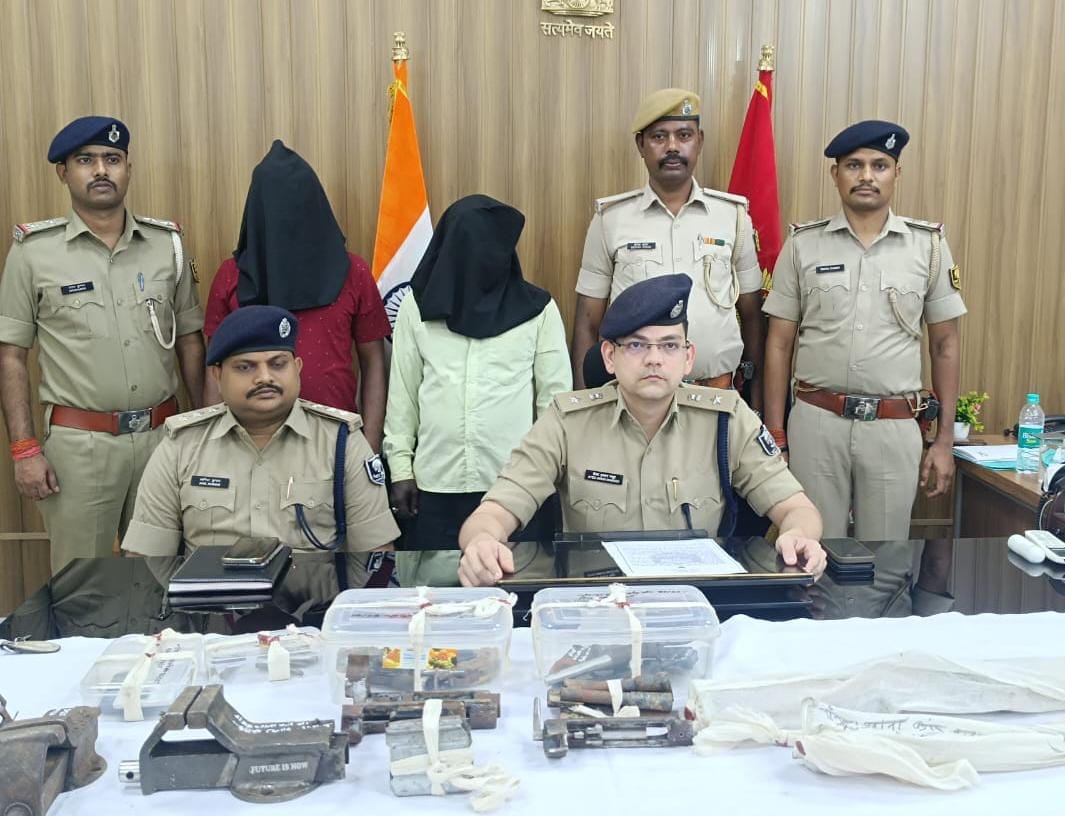 मिनीगन फैक्ट्री का भंडाफोड़, मंगेर पुलिस की बड़ी कार्रवाई