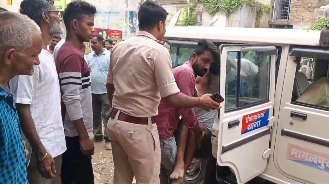 भागलपुर: फ्लाईओवर निर्माण स्थल पर हमला: चोरी रोकने पर कर्मचारी से मारपीट, एक को फ्लाईओवर से फेंका गया