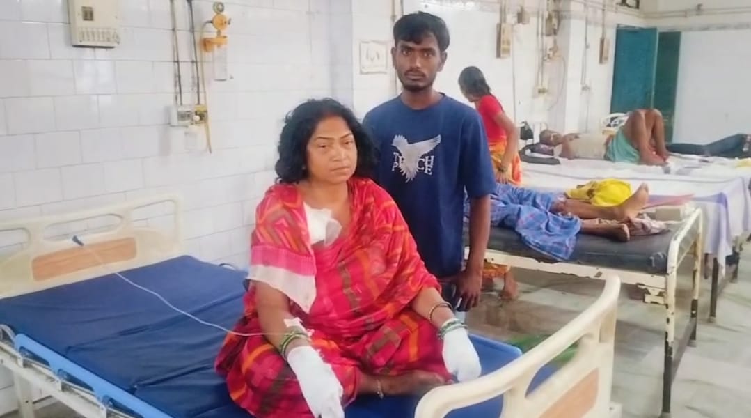 नवगछिया में शराबी पड़ोसी का तांडव: एक ही परिवार के चार लोग घायल, दो की हालत नाजुक