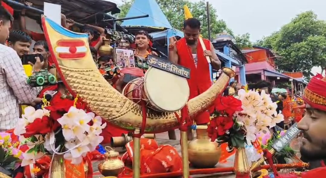 श्रावणी मेले में झलकी आस्था और देशभक्ति की अनूठी मिसाल, ‘ऑपरेशन सिंदूर’ कांवर बना आकर्षण का केंद्र
