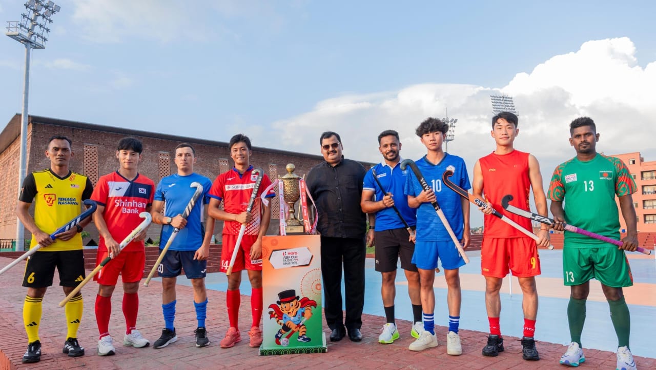 राजगीर में कल से शुरू होगा हीरो पुरुष हॉकी एशिया कप 2025