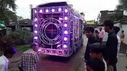 तेज आवाज में अश्लील गाना बजाकर DJ ले जा रहे युवकों पर कार्रवाई, वाहन जब्त — भागलपुर पुलिस की सख्ती