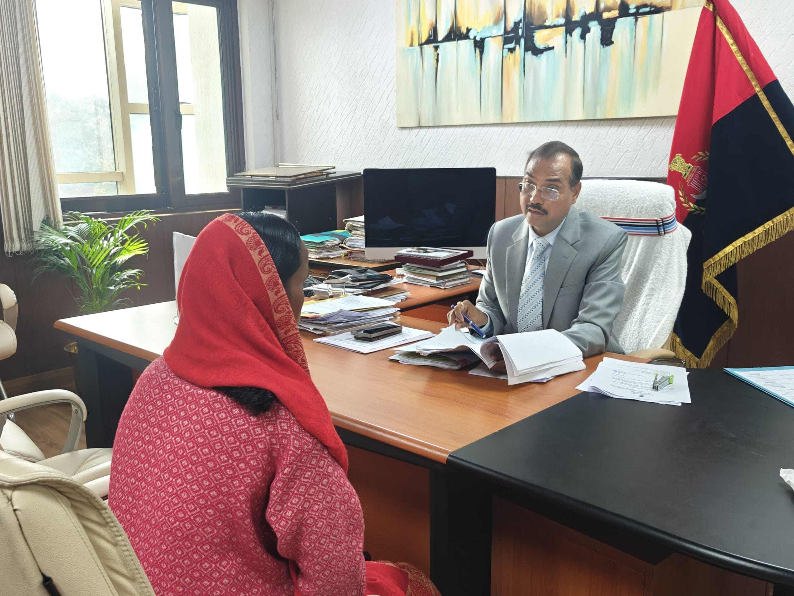 सबका सम्मान–जीवन आसान: गृह सचिव प्रणव कुमार ने की जनसुनवाई, फरियादियों को मिला त्वरित न्याय का भरोसा