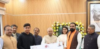 U-19 वर्ल्ड कप हीरो वैभव सूर्यवंशी का भव्य सम्मान, CM ने दिए 50 लाख