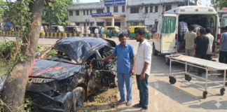 नालंदा में सड़क हादसा: इंजीनियरिंग कॉलेज के तीन छात्रों की मौत, दो गंभीर रूप से घायल