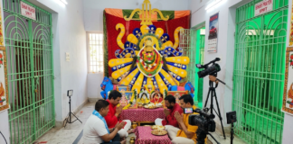 भागलपुर में खाटू श्याम बाबा का भव्य अभिषेक, भजन-कीर्तन से गूंजा माहौल