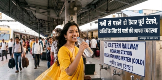 गर्मी से पहले ही तैयार पूर्व रेलवे, यात्रियों के लिए ठंडे पानी की व्यापक व्यवस्था