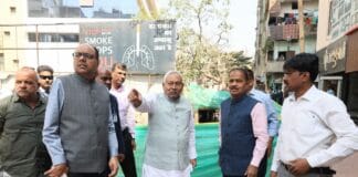 CM नीतीश कुमार ने सैदपुर और बाकरगंज भूमिगत नाला व सड़क निर्माण का किया निरीक्षण, तेजी से पूर्ण करने के दिए निर्देश