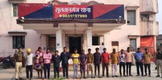 होली पर्व को लेकर सुल्तानगंज पुलिस की बड़ी कार्रवाई, 27 लोग गिरफ्तार