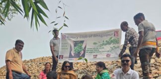 Rotary Club of Bhagalpur ने खैरपुर कदुआ में किया मेगा वृक्षारोपण, 200 नए पेड़ लगाए