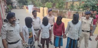 भागलपुर में बबलू मंडल हत्याकांड का खुलासा: 24 घंटे में 4 आरोपी गिरफ्तार, हथियार और कारतूस बरामद