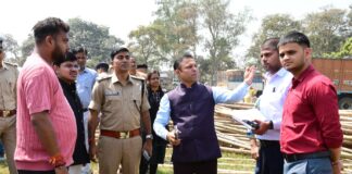 भागलपुर में मुख्यमंत्री की समृद्धि यात्रा की तैयारी तेज, बैजानी में जनसंवाद स्थल का डीएम-एसएसपी ने किया निरीक्षण