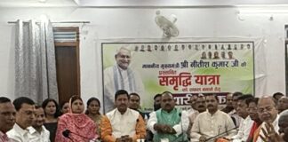 नीतीश कुमार के स्वागत में भागलपुर तैयार, समृद्धि यात्रा से पहले एनडीए की बड़ी रणनीति