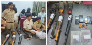 बिहार में पुलिस मुठभेड़: फायरिंग में एक जवान शहीद, दो अपराधी ढेर, दो गिरफ्तार