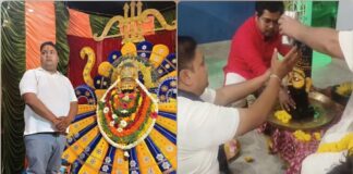 भागलपुर में खाटू श्याम बाबा का भव्य अभिषेक, भजन-कीर्तन से गूंजा माहौल