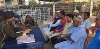 मधुसुदनपुर थाना परिसर में शांति समिति की बैठक, आगामी पर्व को शांतिपूर्ण और सौहार्दपूर्ण बनाने पर जोर