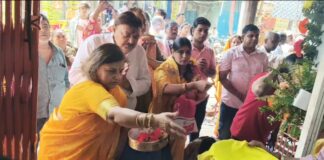 रामनवमी पर पूर्व विधायक अजीत शर्मा ने किया पूजन, शहरवासियों को दी शुभकामनाएं