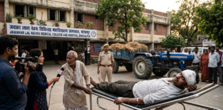 खरिक में दबंगों का तांडव; ट्रैक्टर ड्राइवर को खंती और हथियार से पीटकर किया लहूलुहान, हालत नाजुक