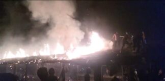 भीषण आग का तांडव: गोराडीह में शॉर्ट सर्किट से पोल्ट्री फार्म राख, 3000 मुर्गियों की जलकर मौत