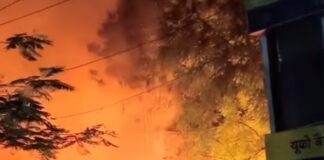 भागलपुर: तिलकामांझी के जवारीपुर में भीषण अग्निकांड, लाखों की संपत्ति जलकर राख